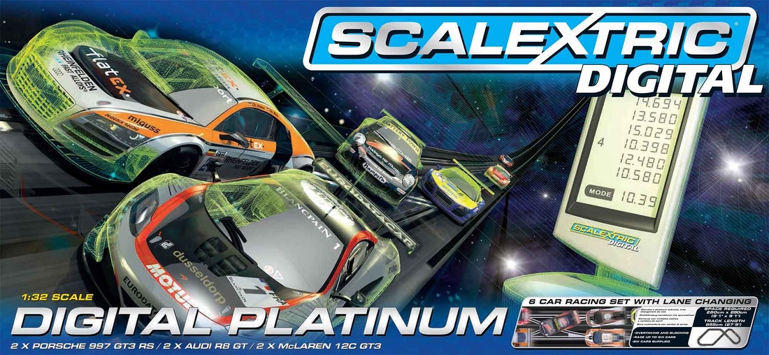 Scalextric Sport 1:32 Scale Power Base Slot Car Track 